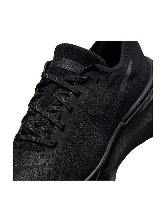 Invincible Run 3 Women's Running Black Sport Shoes