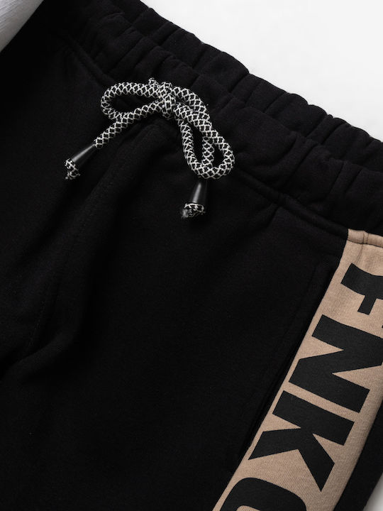 Kids Tracksuits White-Beige-Black 2 Pieces