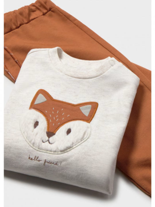Kids Sweatpants Terracotta