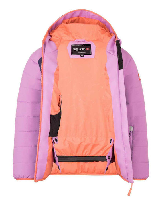 Παιδικό Casual Μπουφάν Κοντό Purple