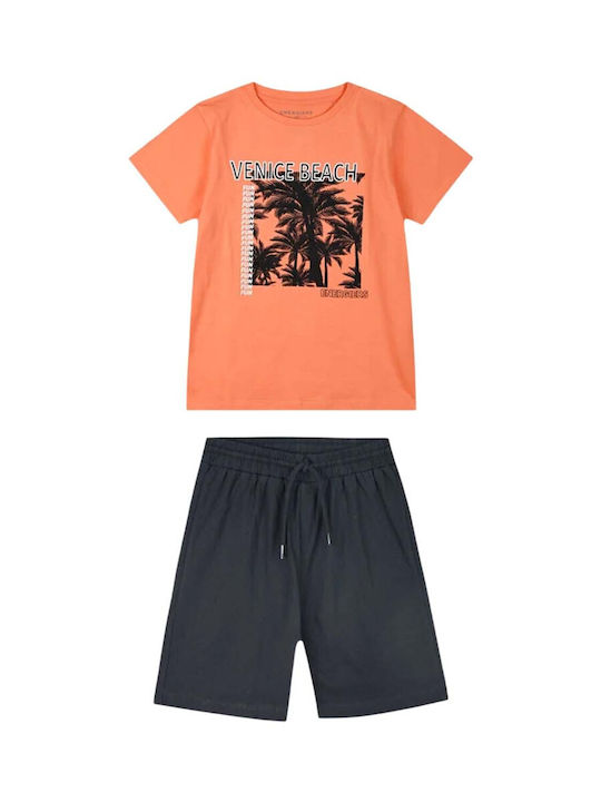 Kinder-Set mit Shorts Sommer 2Stück Orange