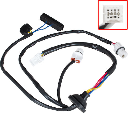 Nissan X-trail T31 2007 Rear Tailgate Handle Button Micro Switch Wiring Harness