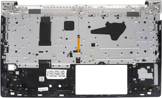 Лаптоп Клавиатура Keyboard Palmrest Hp Elitebook 650 G10 655 G10 817a2ea 85b30ea 8q6q2pa 9e991pt 876p0pa 9e990pt 93d72uc N45680-001 N45679-001 Us Задно Осветяване Сребрист Код 41580uspalmbl