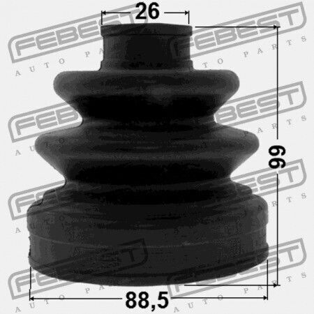 Nissan Murano Z50 Innen Schutz Für Gelenke 2002.09-2007.10 Ca 39741-17v28