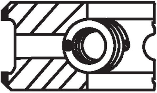 Set Inele Piston Iveco Daily 06 Piston 3.0 Fiat 2995582