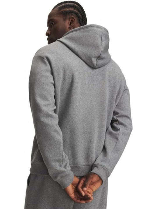 Under Armour Under Armour Ανδρικό Φούτερ με Κουκούλα Γκρί