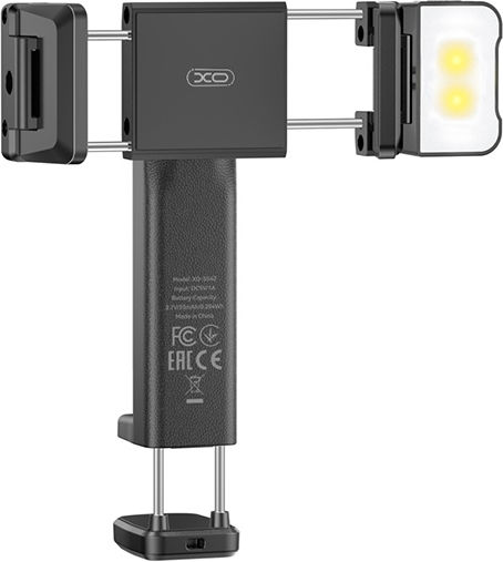 Portable Mobile Stand Adjustable Mounting Clip Built In Light XO SS42