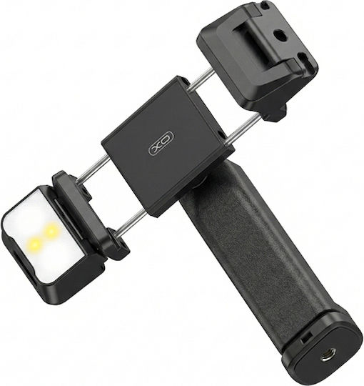 Portable Mobile Stand Adjustable Mounting Clip Built In Light XO SS42