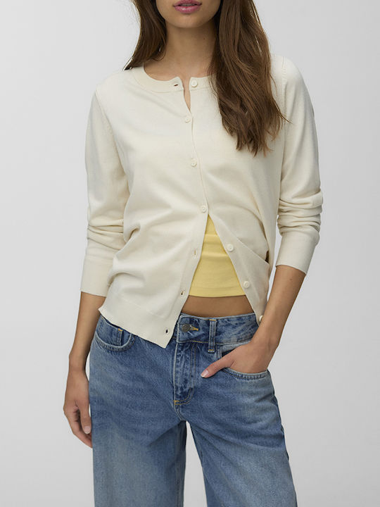 Vero Moda Cardigan tricotat pentru femei Cream