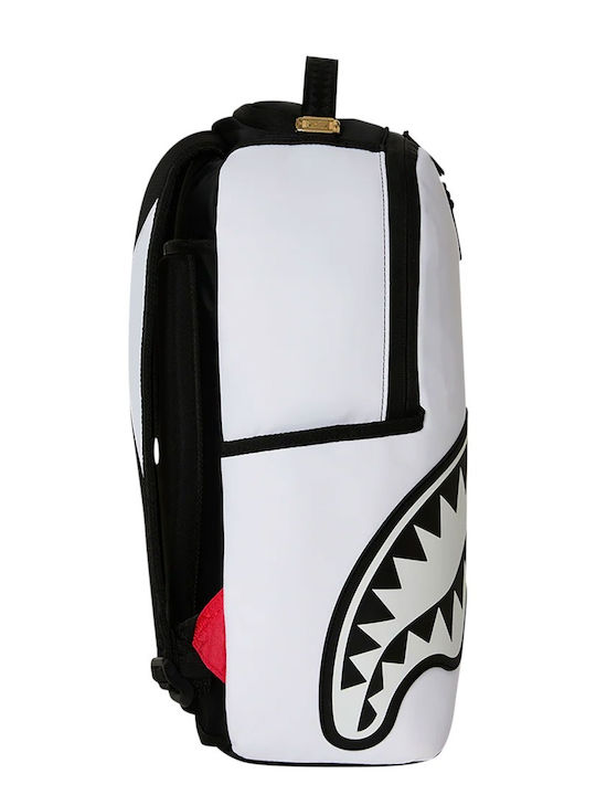 Sprayground School Backpack Junior High-High School Shark Central Black White Stencil 29 x 15 x 46cm