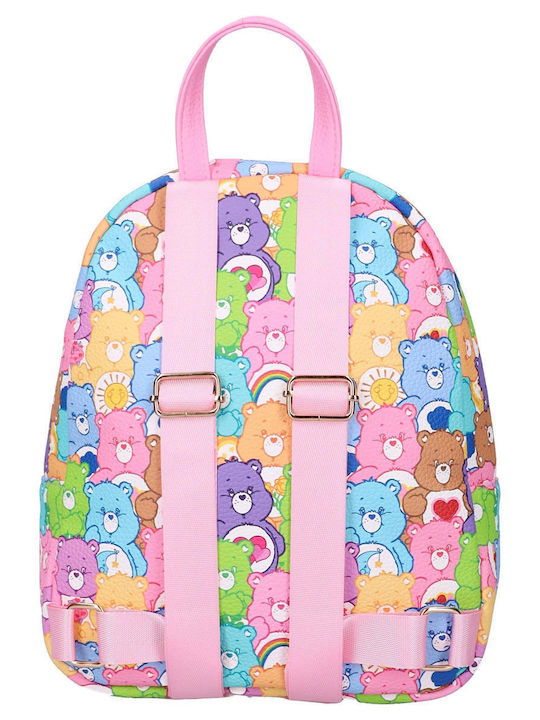 Vintage Lovers School Backpack For Elementary Pink 21 x 8 x 27cm