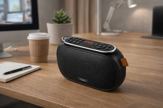 Osio OPR-3025 Portable Rechargeable Radio with USB Black