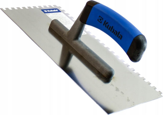 Kubala Stainless Steel Notched Trowel 130x270mm 6x6mm 0202
