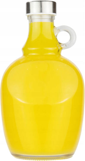 12x Sticlă Mică Din Sticlă Cu Mâner De 1,5 Litri Pentru Vin Lichior Suc