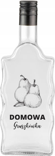 10x Sticle Fala 500ml Imprimare Legume De Casă Pară