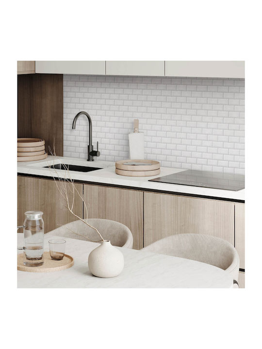 Decorare Din Vinil Imprimare Instalare Fără Unelte Plăci De Faianță Model De Cărămidă 6x60x30 Bucăți