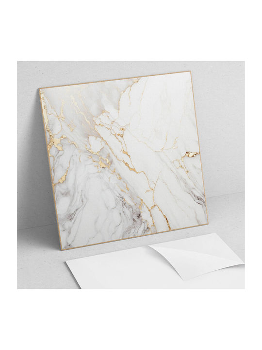 Decorare De Perete Din Vinil Birou Elegant Vene De Marmură 9x30x30 Bucăți