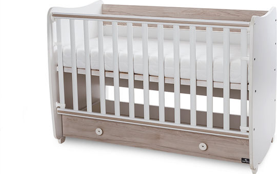 Lorelli Polymorphische Babywiege Dream Weiß mit Matratze & Schublade