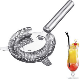 Westmark Judy Professional Foam Collector Strainer Stainless Steel Spiral Mesh Ø 8 Cm Two Side Supports 62822260
