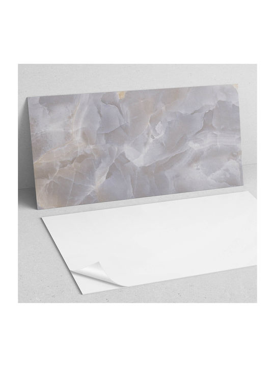 Set Of Vinyl Tiles Living Room Self Adhesive Design Natural Stone 6x60x30 Cm