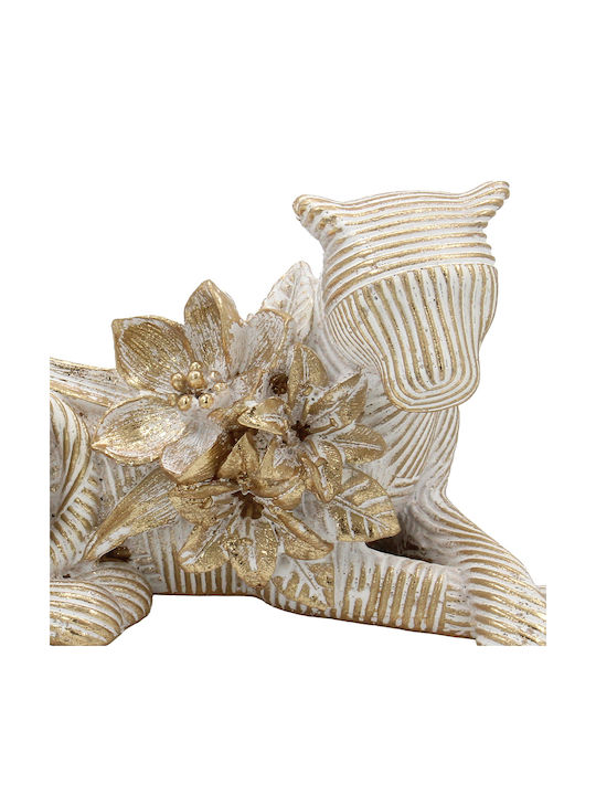 Keskor Decorative Polyresin Animal 24x9.5x9.5cm