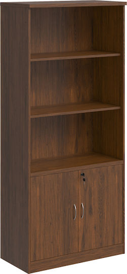 Βιβλιοθήκη Fesialo Καφέ 80x40x180εκ.
