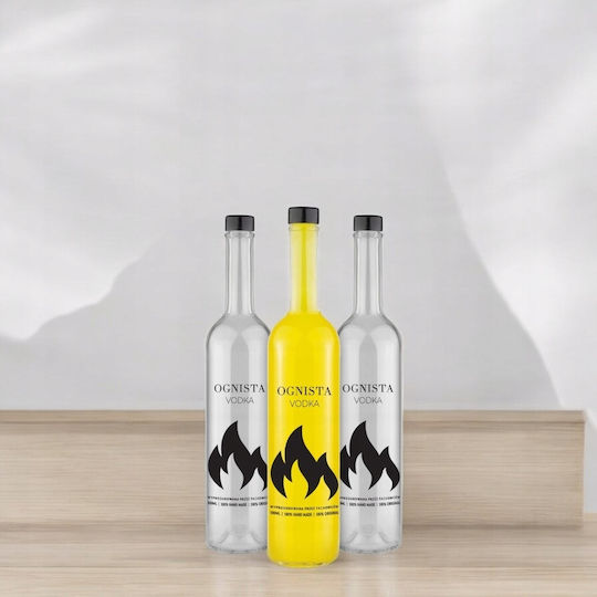 Futura 500ml Fire Vodka Bottle Vodka Bimber Glass Bottles Printing