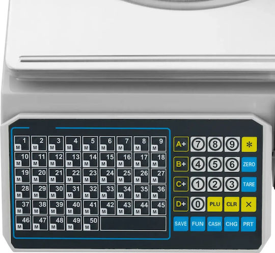 Steinberg Systems Elektronische Handelswaage mit 30kg Maximales Gewicht und 15gr Präzision der Messung