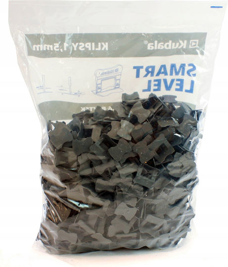 Kubala 1818 Levelling System Clips 1.5mm 500 Pcs