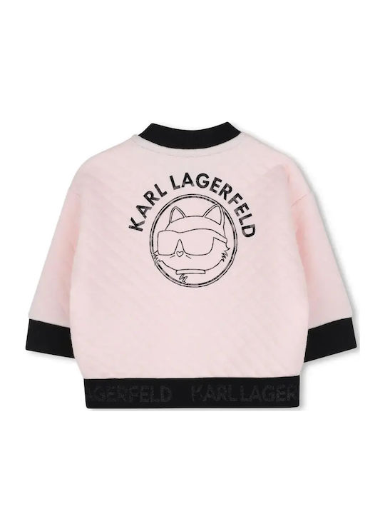 Kids Sweatpants Set Pink