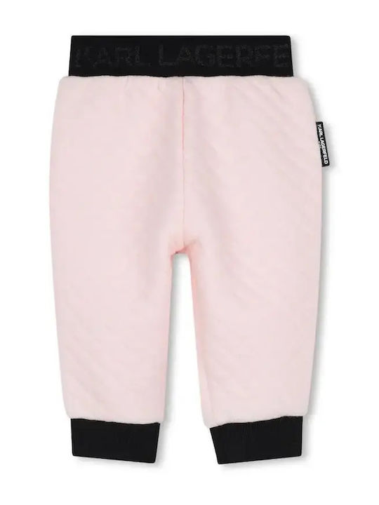 Kids Sweatpants Set Pink
