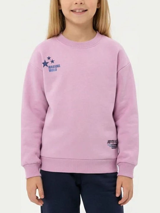 Kinder Trainingsanzug Mit Bluse Flieder