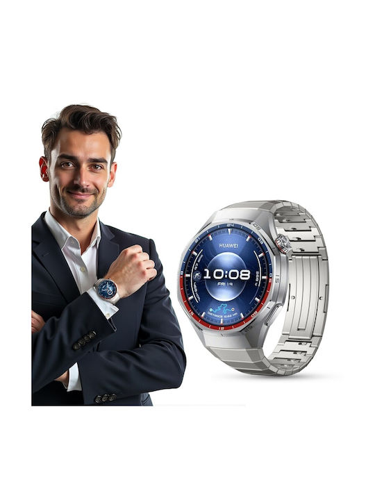 Huawei Watch Ultimate 2/Watch GT Runner 2/Watch GT 6 Pro 46mm Strap Titanium Alloy Titanium Grey