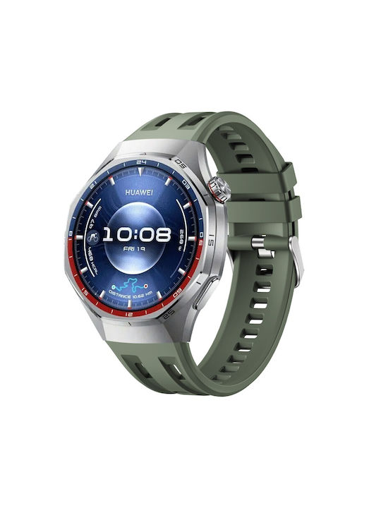 Huawei Watch Ultimate 2 Watch GT Runner 2 Watch GT 6 Pro 46mm Silicone Strap Green