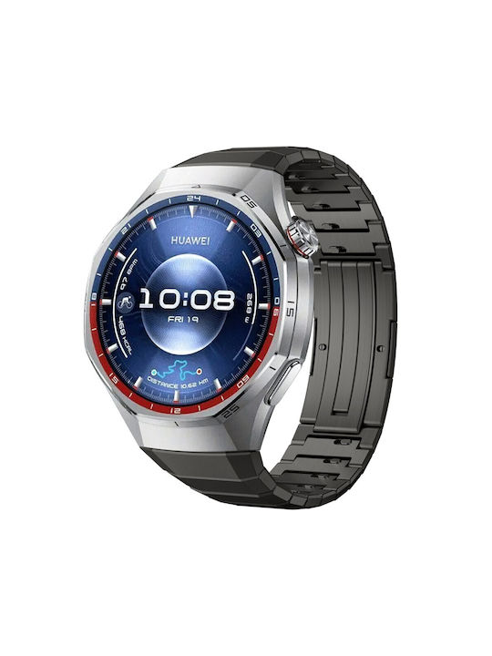 Huawei Watch Ultimate 2/Watch GT Runner 2/Watch GT 6 Pro 46mm Wearable Strap Titanium Alloy Black