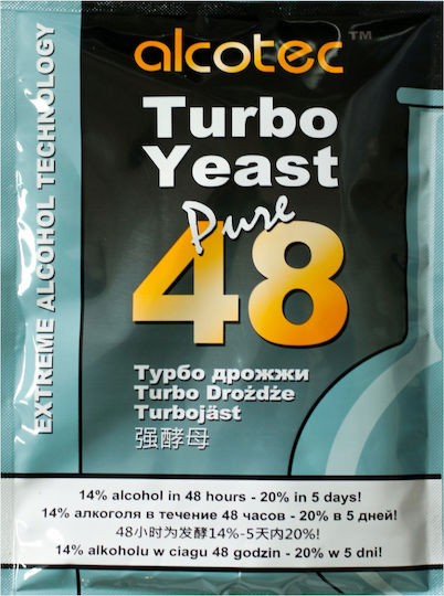 Drojdie De Fermentație Alcotec 48 Turbo Pure Pentru Distilerie