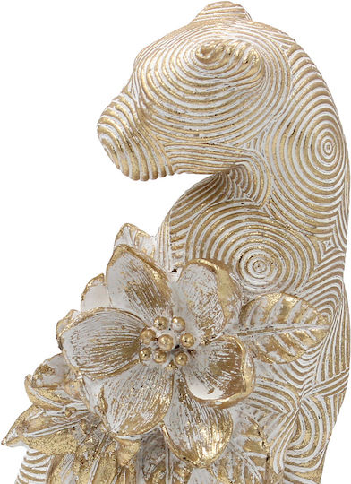 Polyresin Tischdekoration 14x10x24 Aus Tiger Gold Keskor 67361 Polyresin Tischdekoration 14x10x24 Aus Tiger Gold Keskor 67361