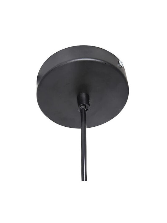 Atmosphera Lumini Suspendate Negru Cu Bază De Bec E27 30x30cm
