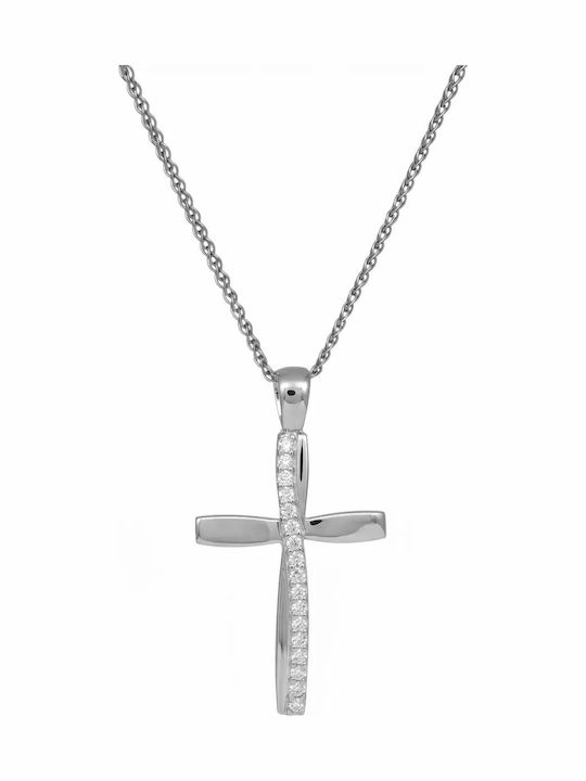 White Gold Cross 9K White Gold Cross 9K