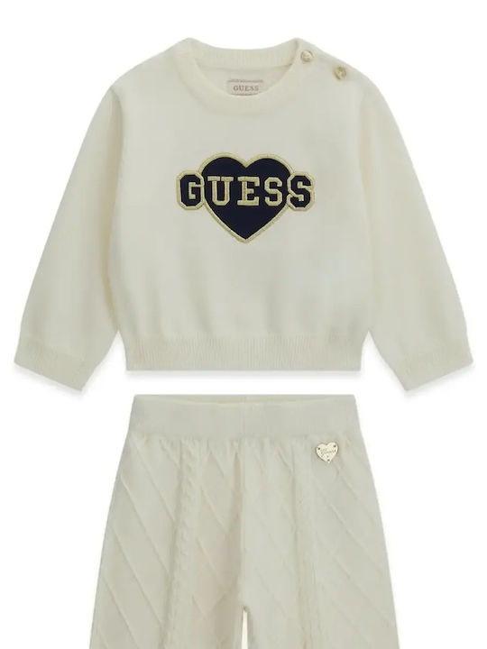 Kids Set with Pants Summer 2 Pieces Cream