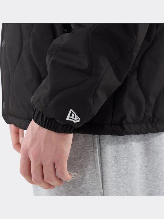 Coaches Jacket Puffer Black