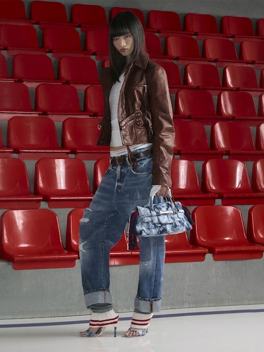 Hochgebirge Damen Jeans Hosen mit Rissen in Reguläre Passform