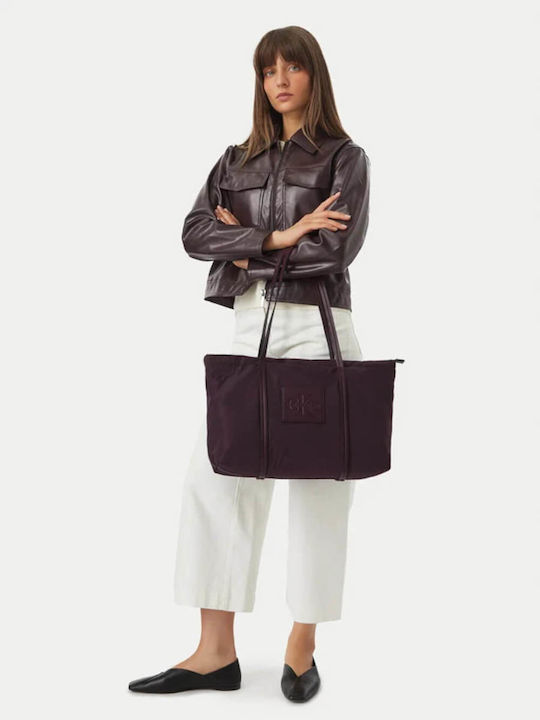 Damen Handtasche Burgundisch