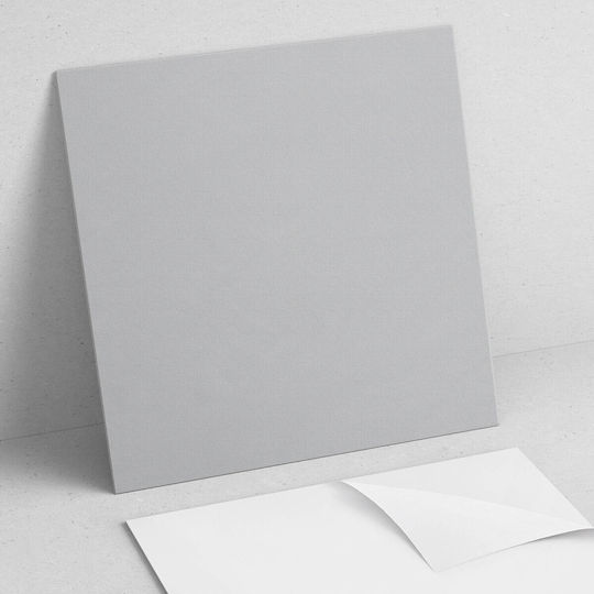 Set de Plăci de Vinil Imprimate Decorațiune pentru Dormitor Gri Deschis 4x50x50 Bucăți