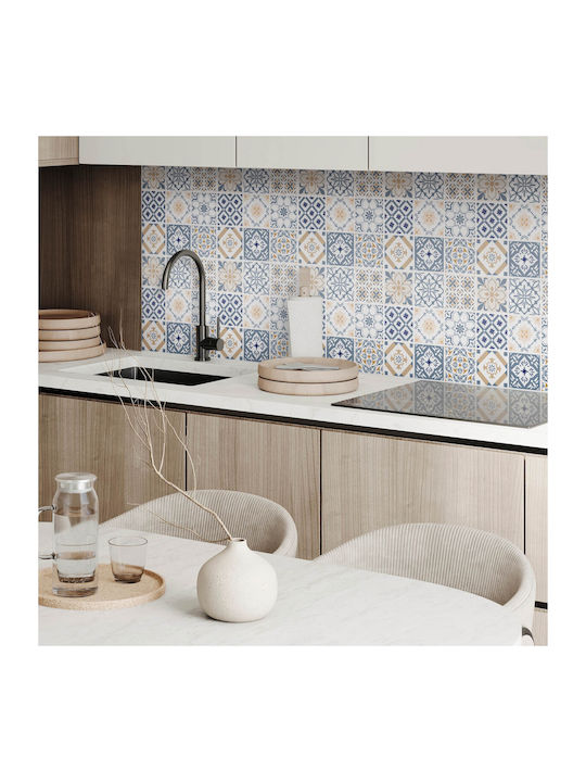 Easy Install Vinyl Tile Pack Mosaic Checkered Designs 6x60x30 Cm