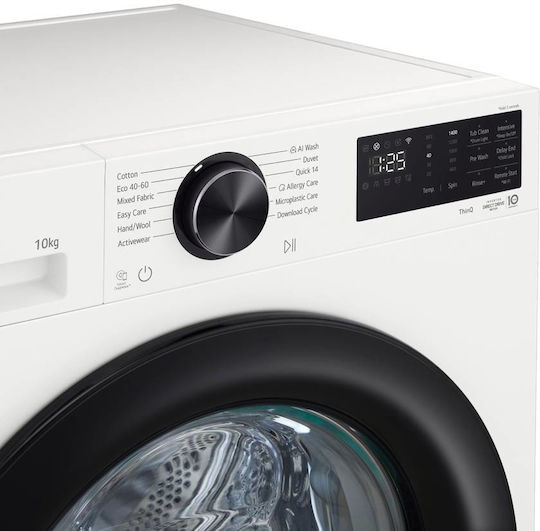 LG Πλυντήριο Ρούχων 10kg 1400 Στροφών F4X5N10NWK