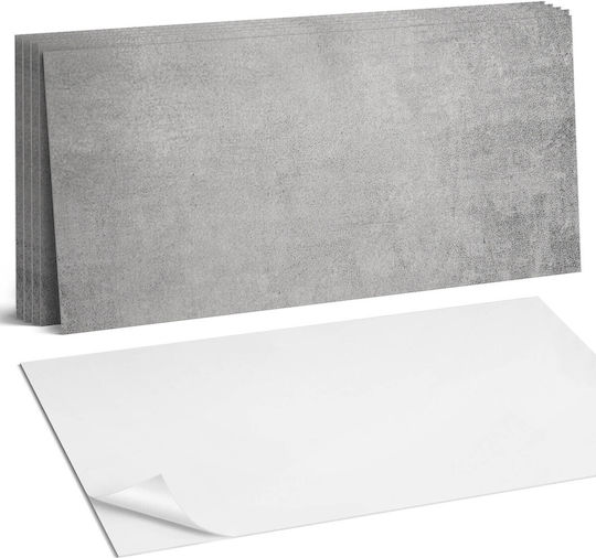 Wall Decoration Vinyl Office Raw Concrete Texture 6x60x30 cm