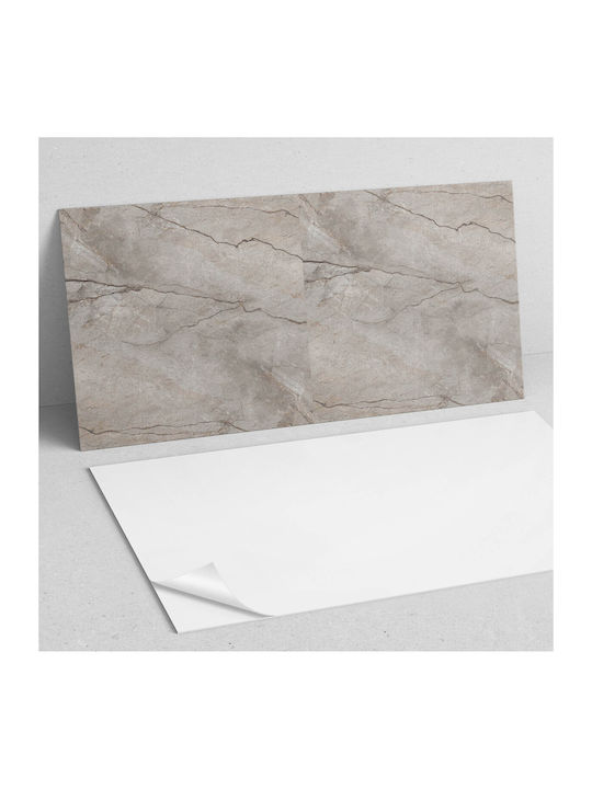 Coloray Wandsticker & Wandgemälde Fertige Vinyl-Kacheln Dekoratives Druckmuster Naturstein 6x60x30 Stück