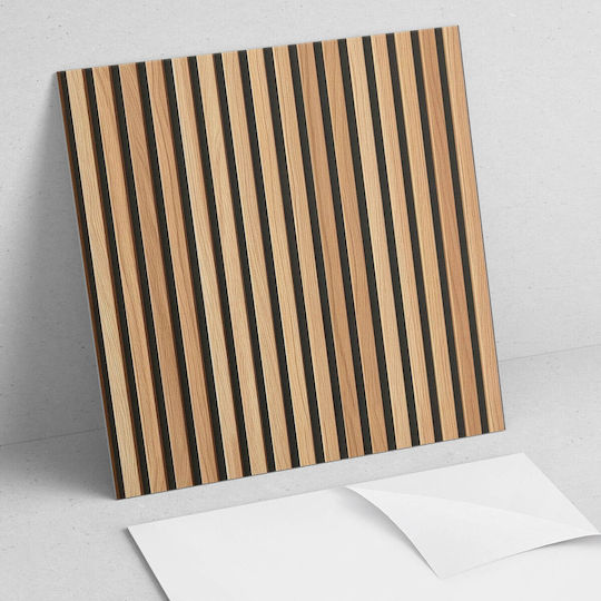 Set de Plăci de Perete din Vinil Modele Verticale 4x50x50 Bucăți