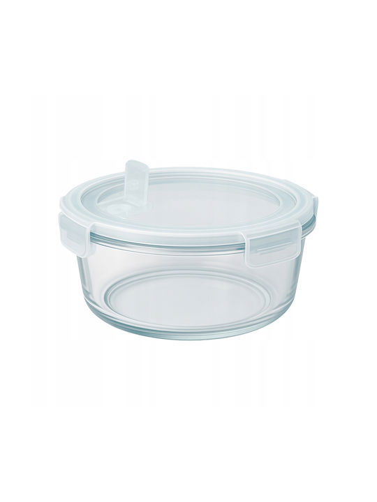 Bimberek Glas-Mittagsbox Weiß 950ml